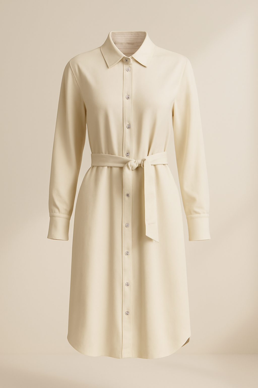 Douro Boat-Neck Tencel Shirt Dress