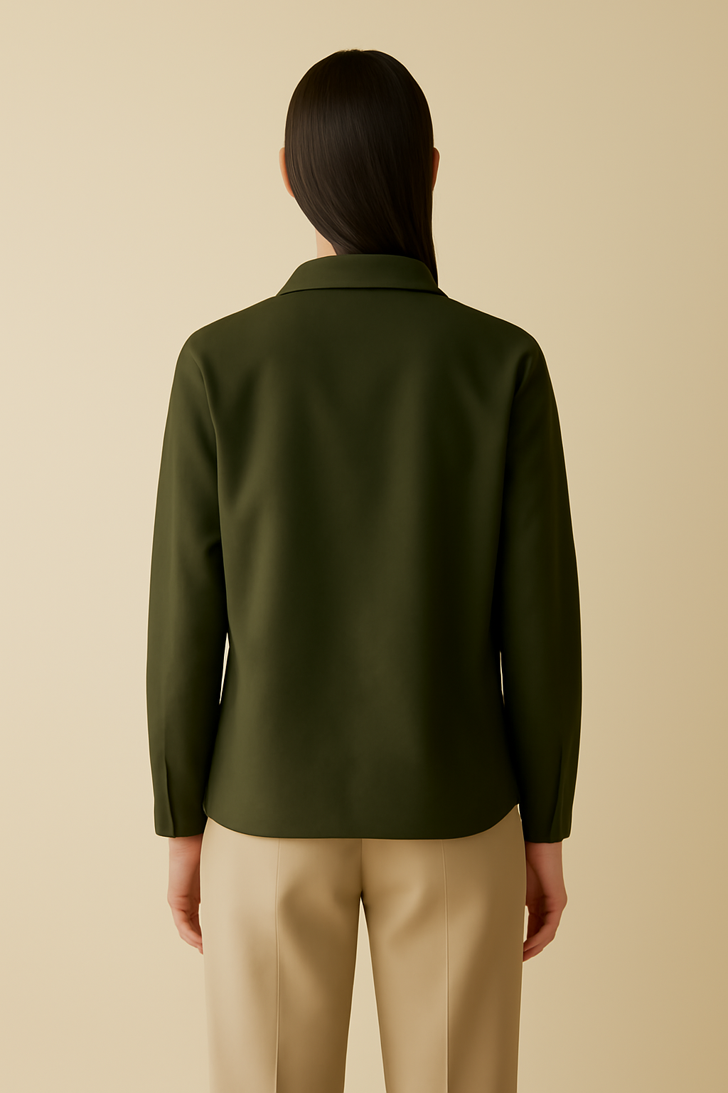Douro Button-Down Cotton Double-Breasted Shirt