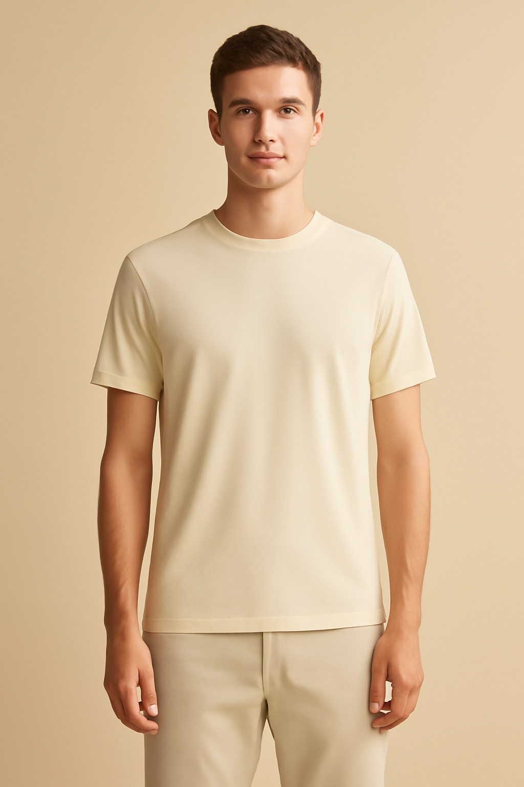 Douro Longline Cotton Crewneck Tee