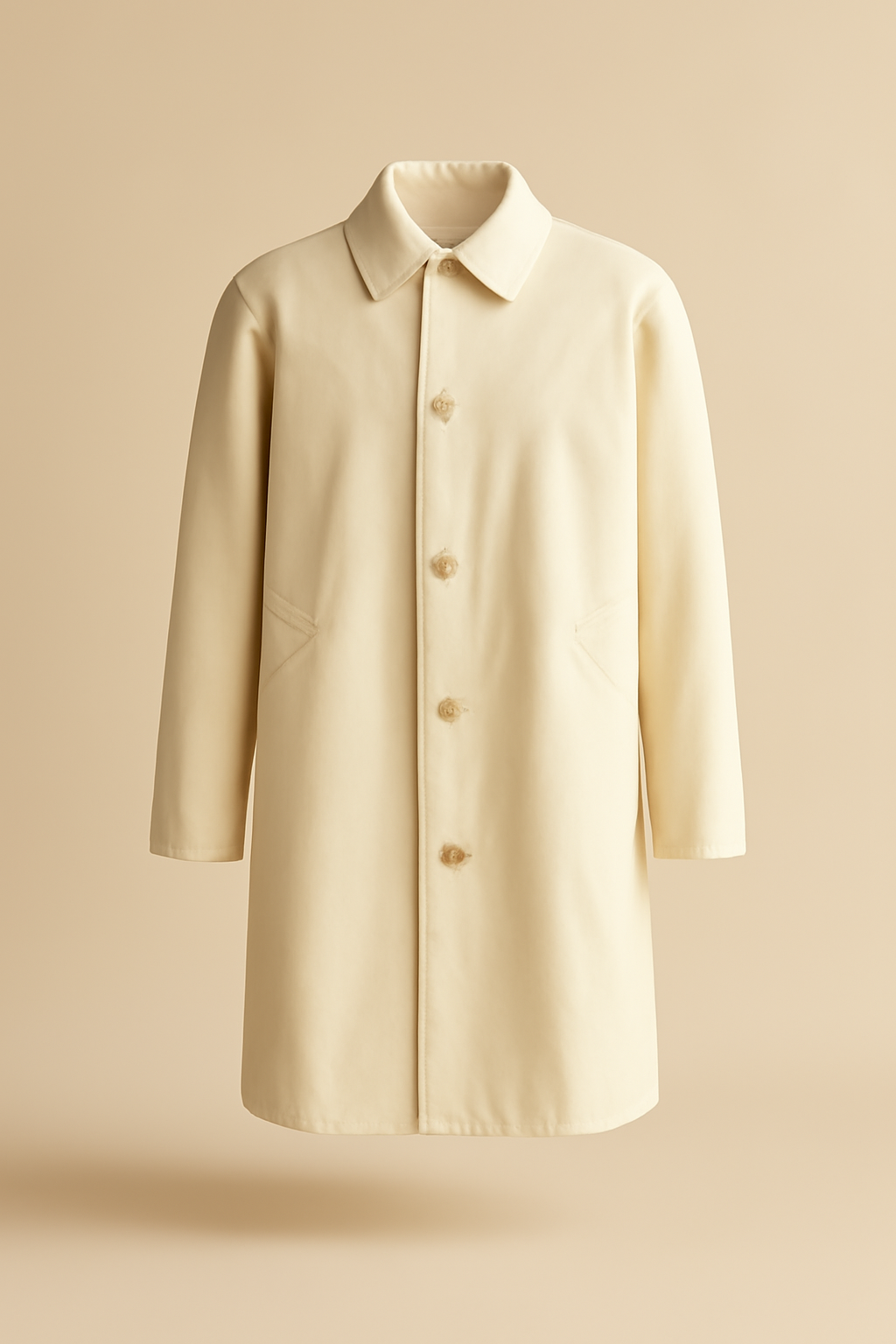 Douro Longline Gabardine Overcoat