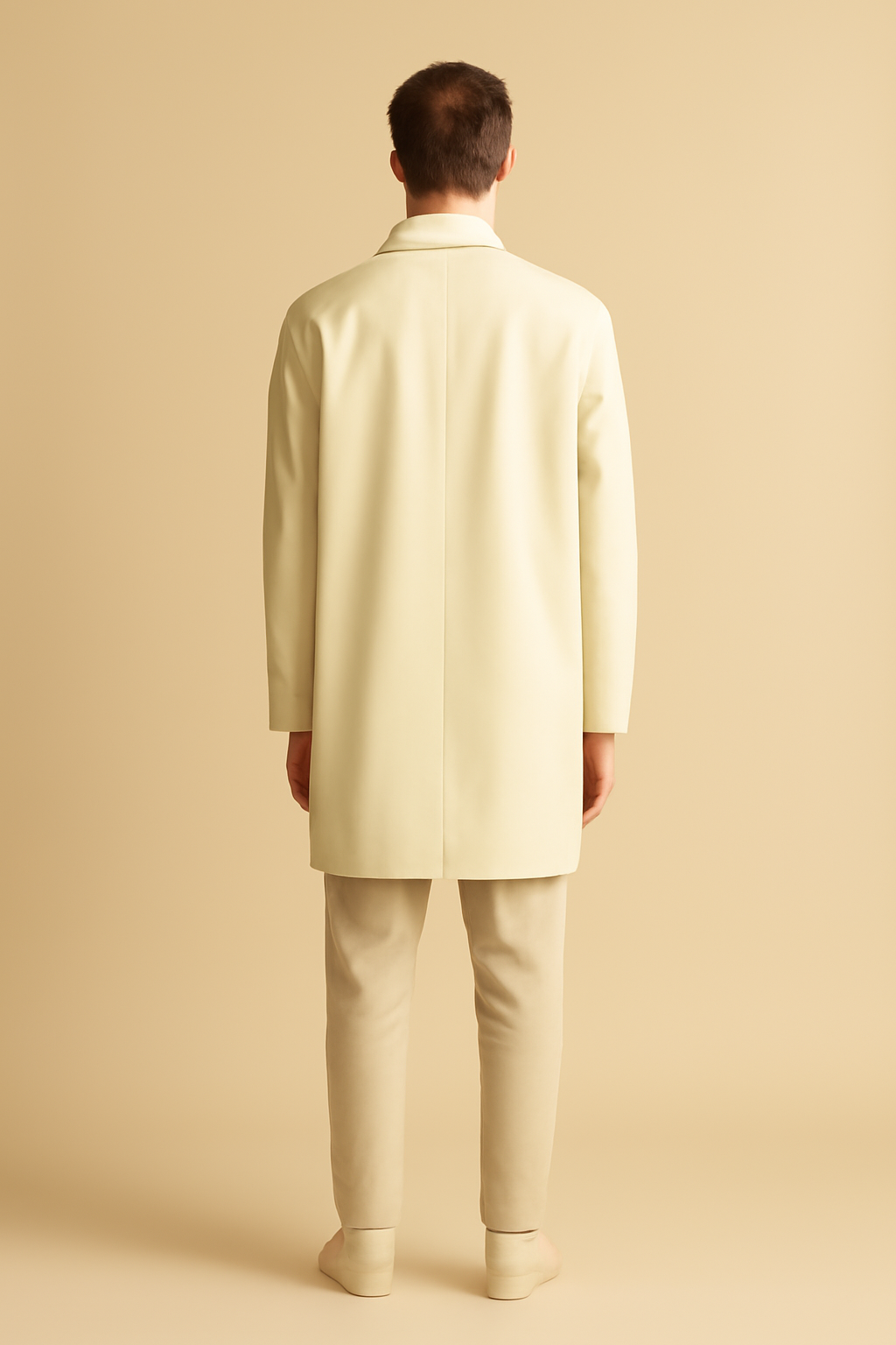 Douro Longline Gabardine Overcoat