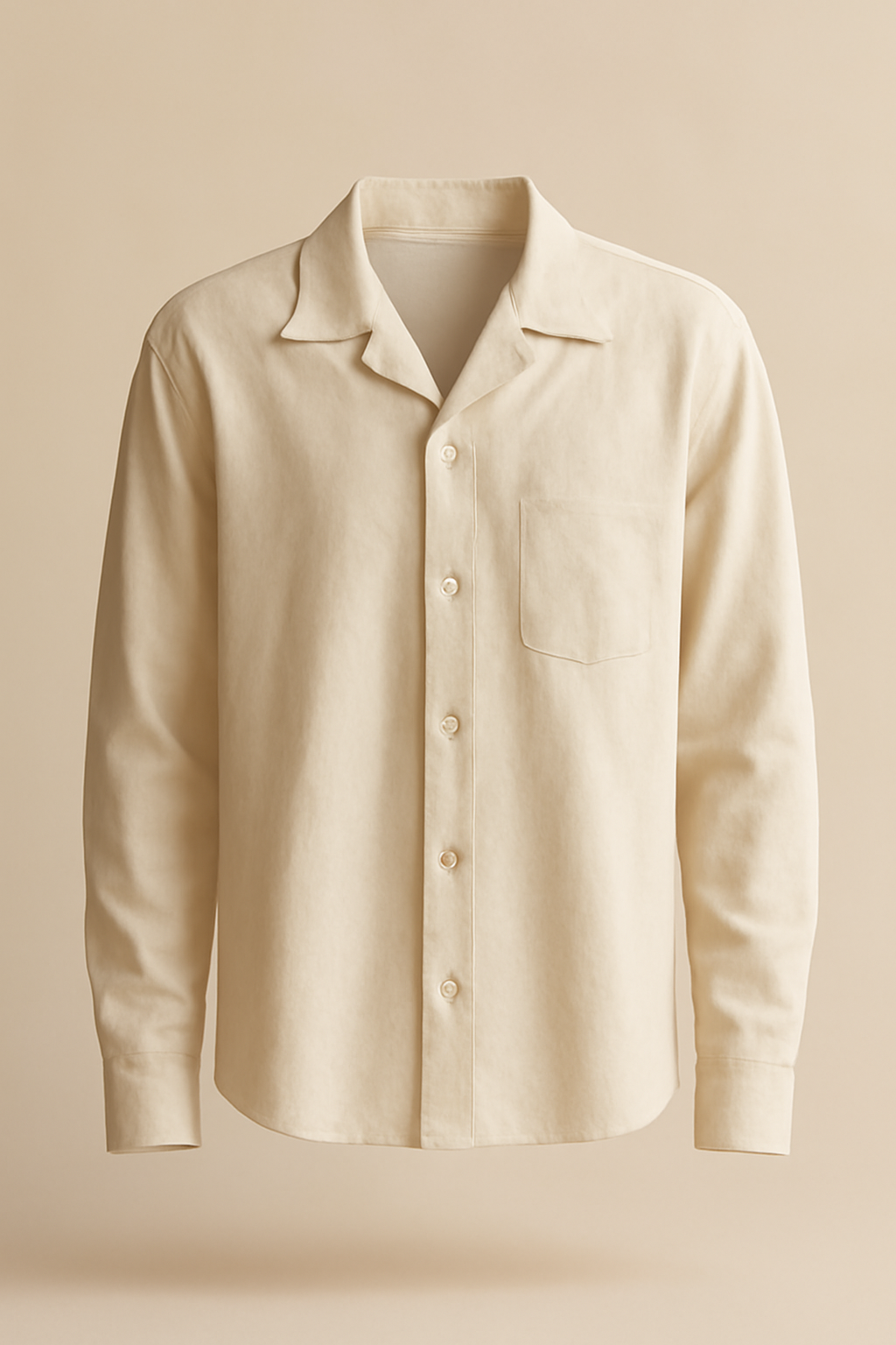 Douro Linen Camp-Collar Shirt