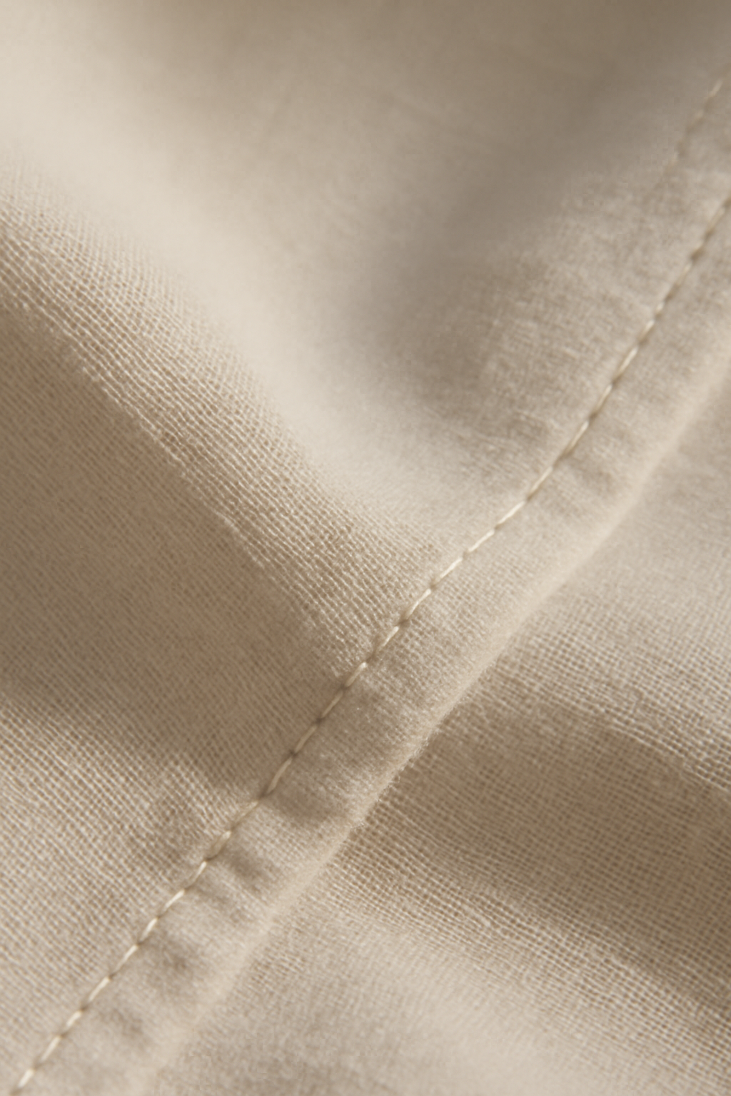 Douro Puff-Sleeve Tencel Classic Blouse