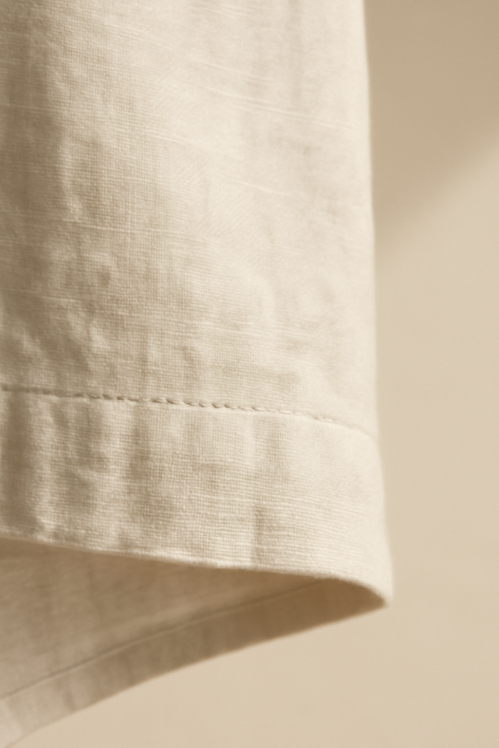Douro Round-Neck Linen Slip Dress