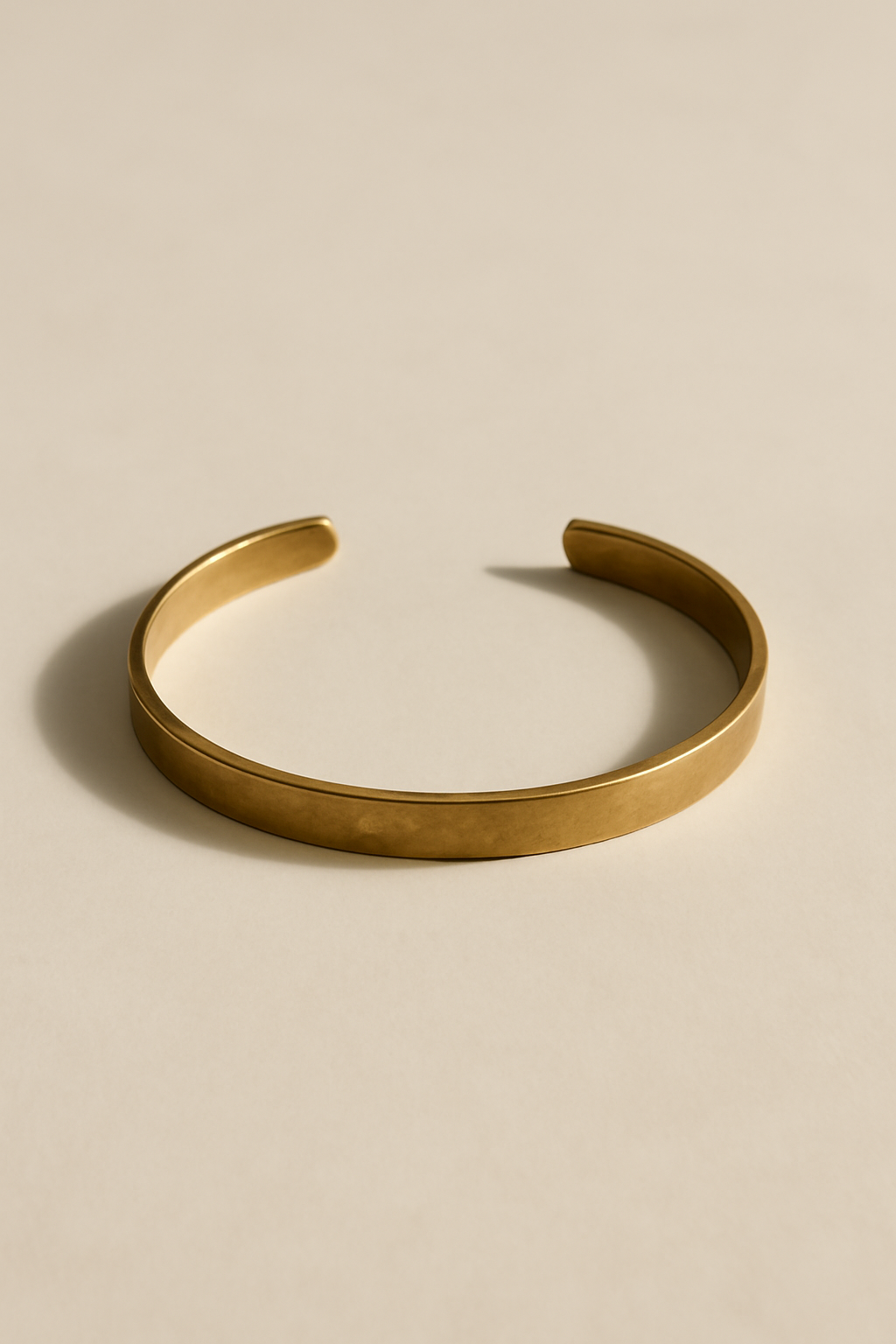 Douro Textured Brass Bracelet