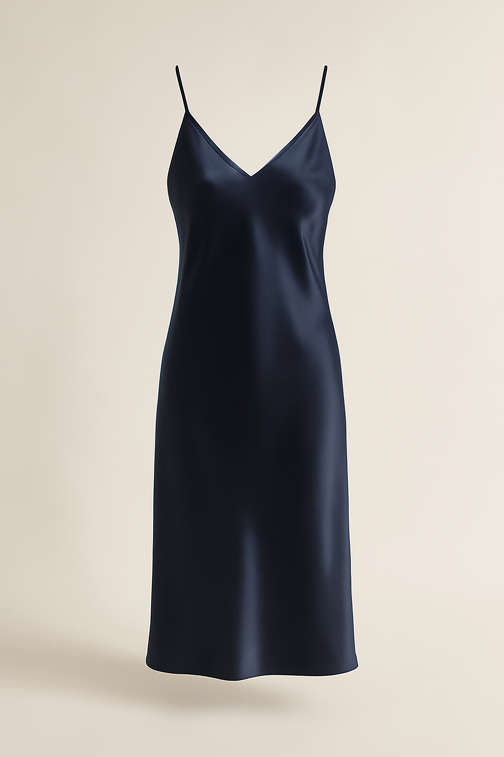 Douro V-Neck Viscose Slip Dress