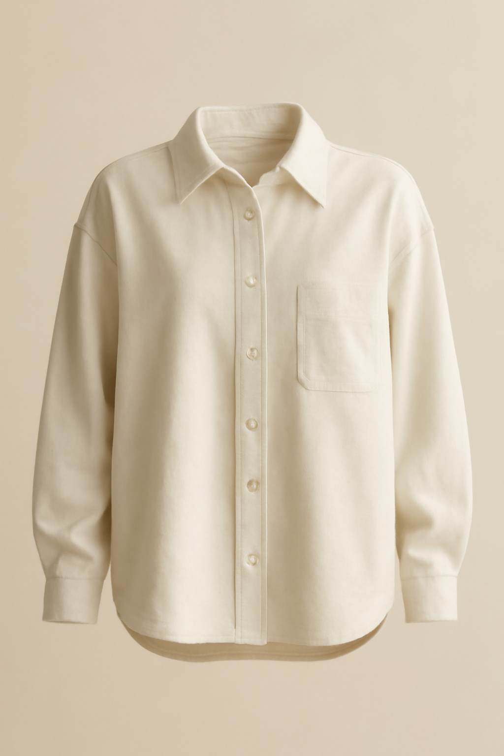 Dune Button-Down Linen Oversize Shirt
