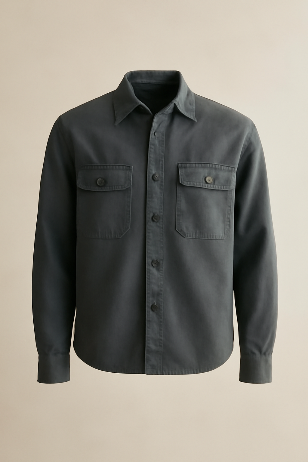 Dune Camp-Collar Organic Utility Shirt