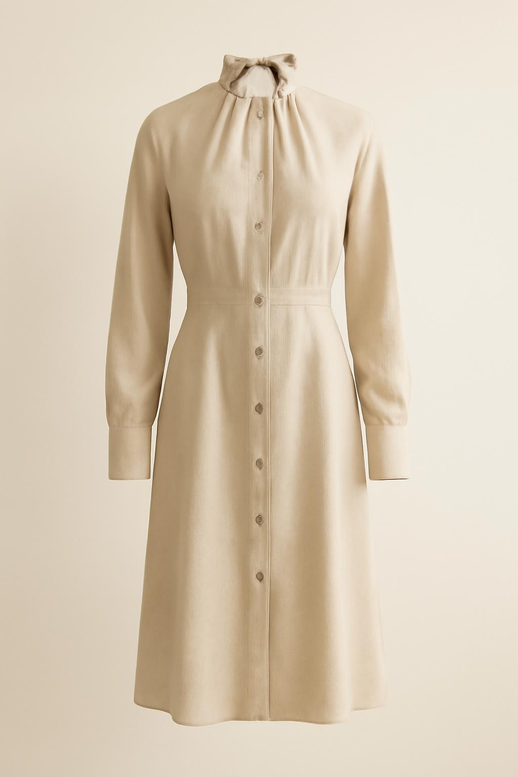 Dune Halterneck Tencel Shirt Dress