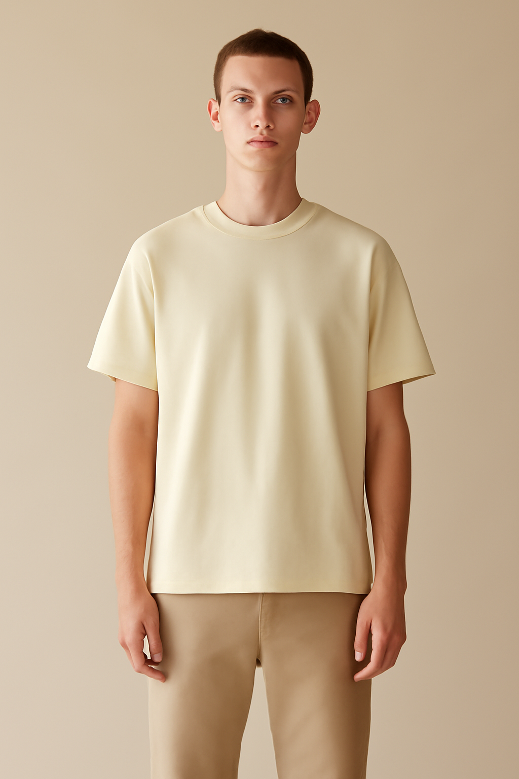 Dune Heavyweight Organic Crewneck Tee
