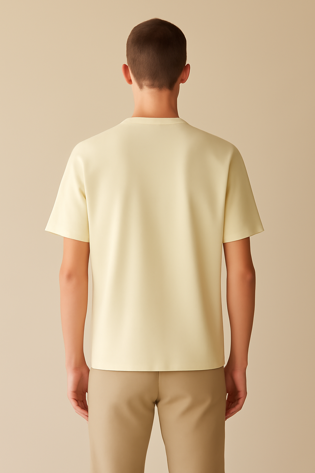 Dune Heavyweight Organic Crewneck Tee