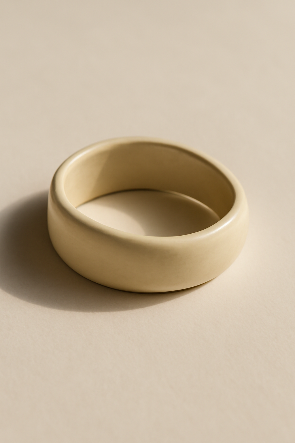 Dune Textured Silver Ring