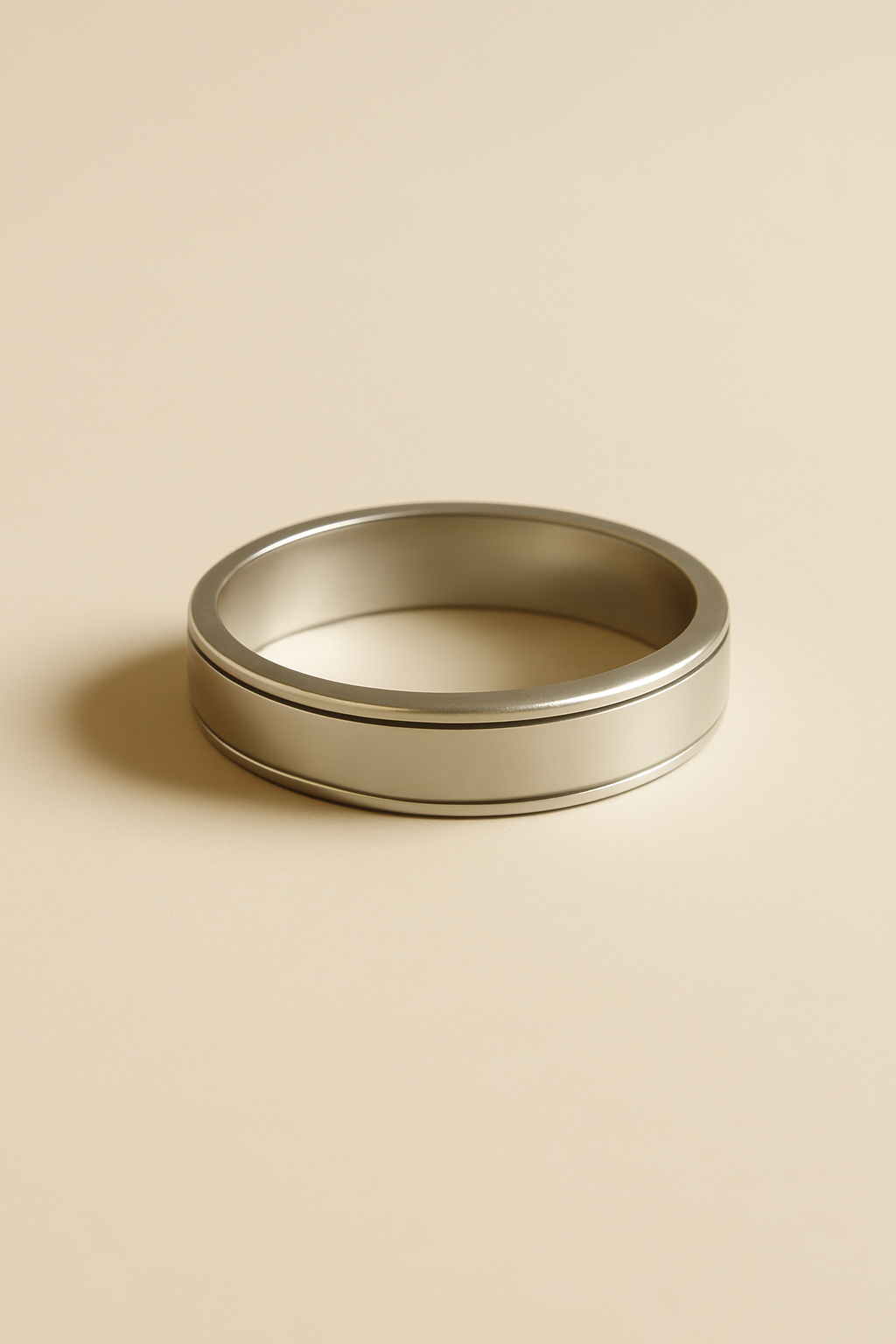Dune Textured Silver Ring