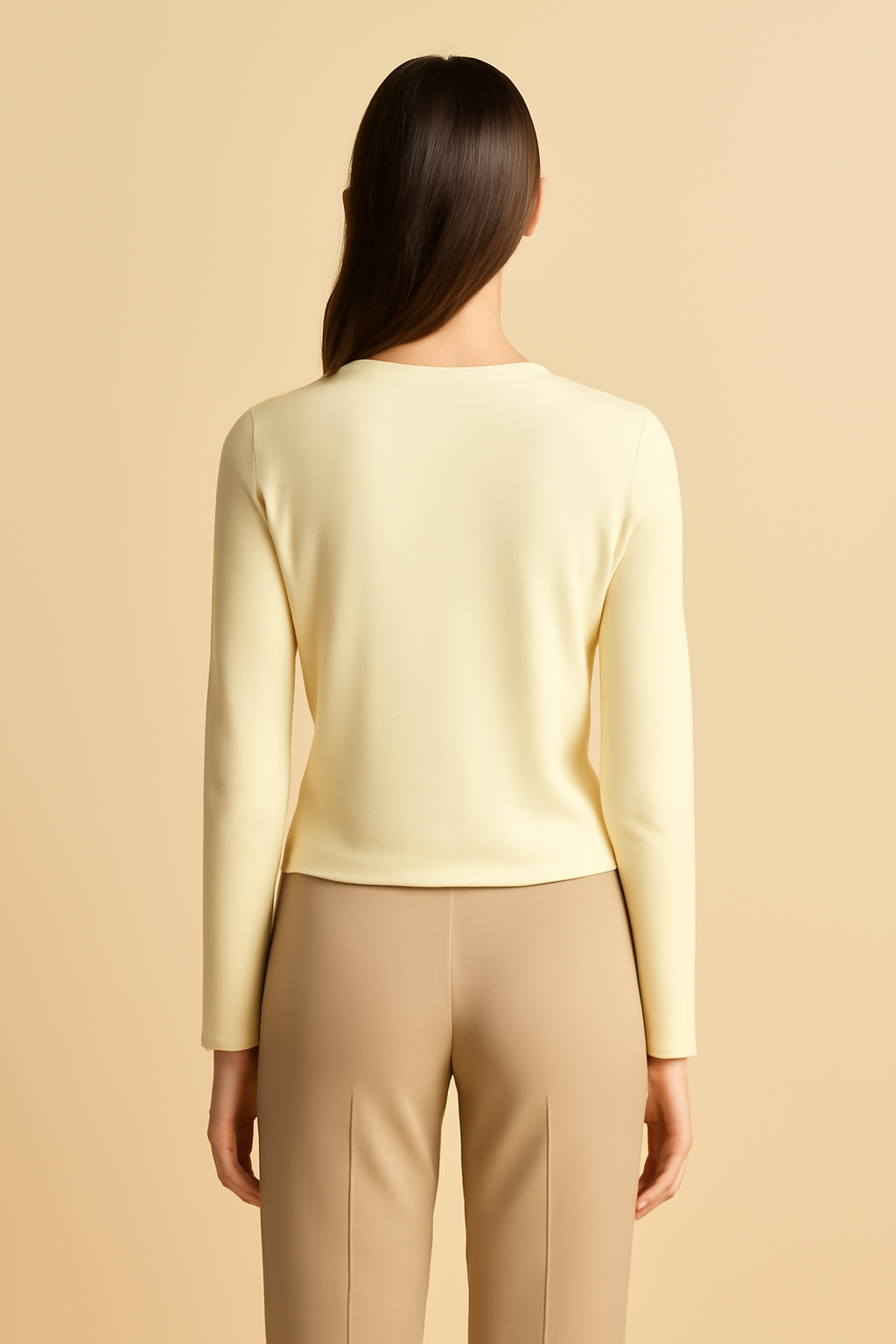 Dune Tie-Front Organic Classic Blouse