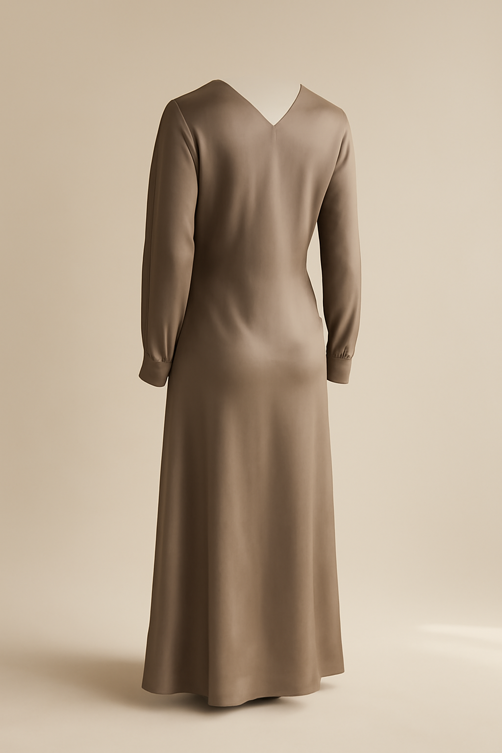 Dune V-Neck Viscose Relaxed Dress