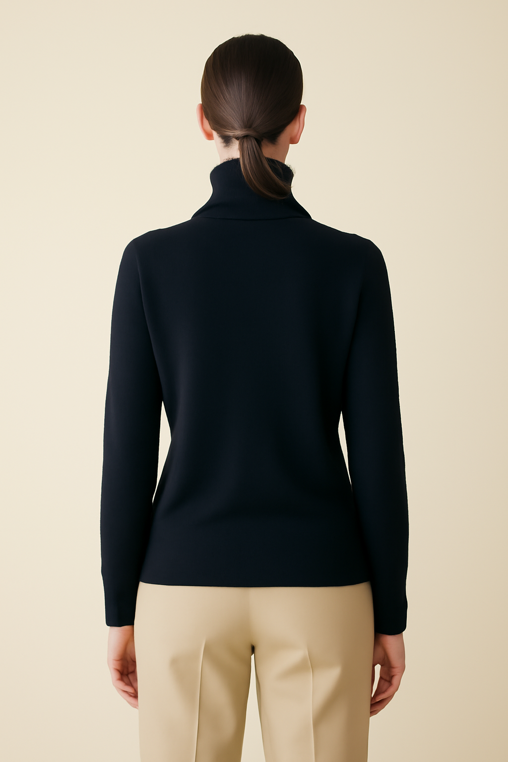 Ericeira Cable-Knit Wool Turtleneck Sweater