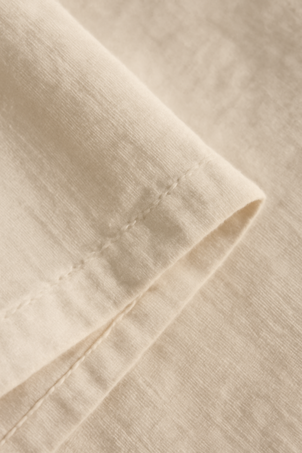 Ericeira Cropped Linen Classic Blouse
