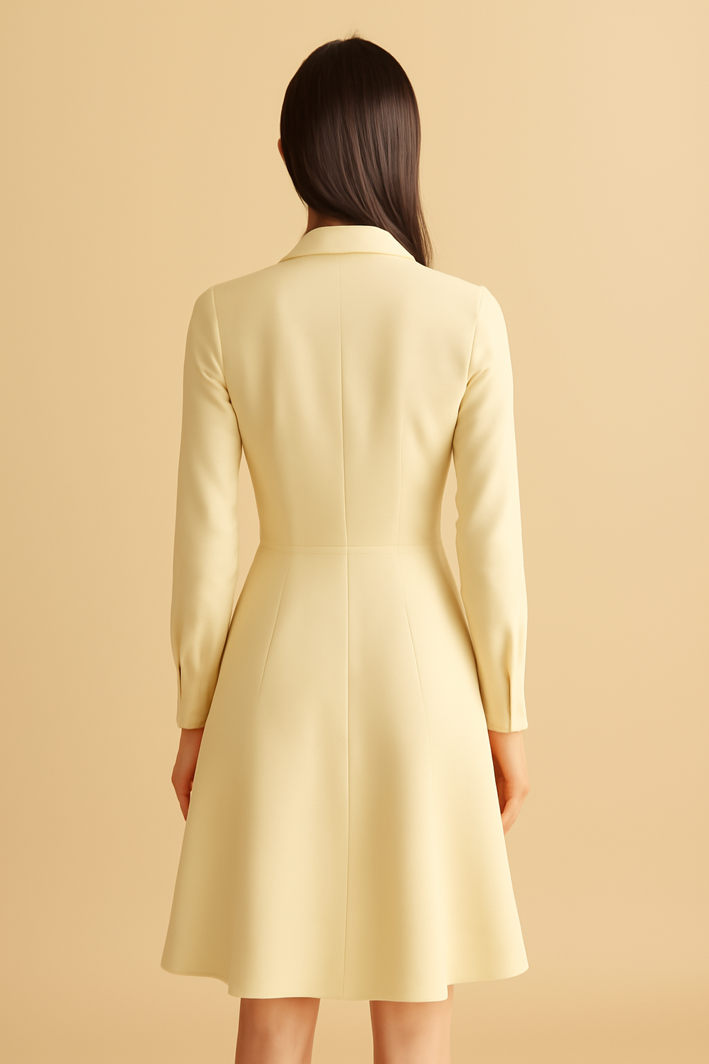 Ericeira Square-Neck Linen Shirt Dress