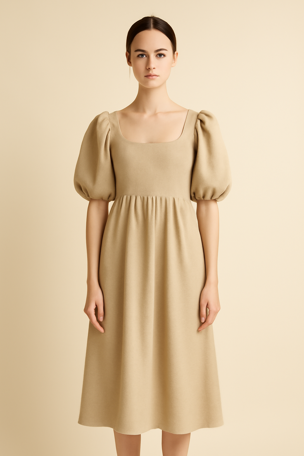 Ericeira V-Neck Organic Maxi Dress