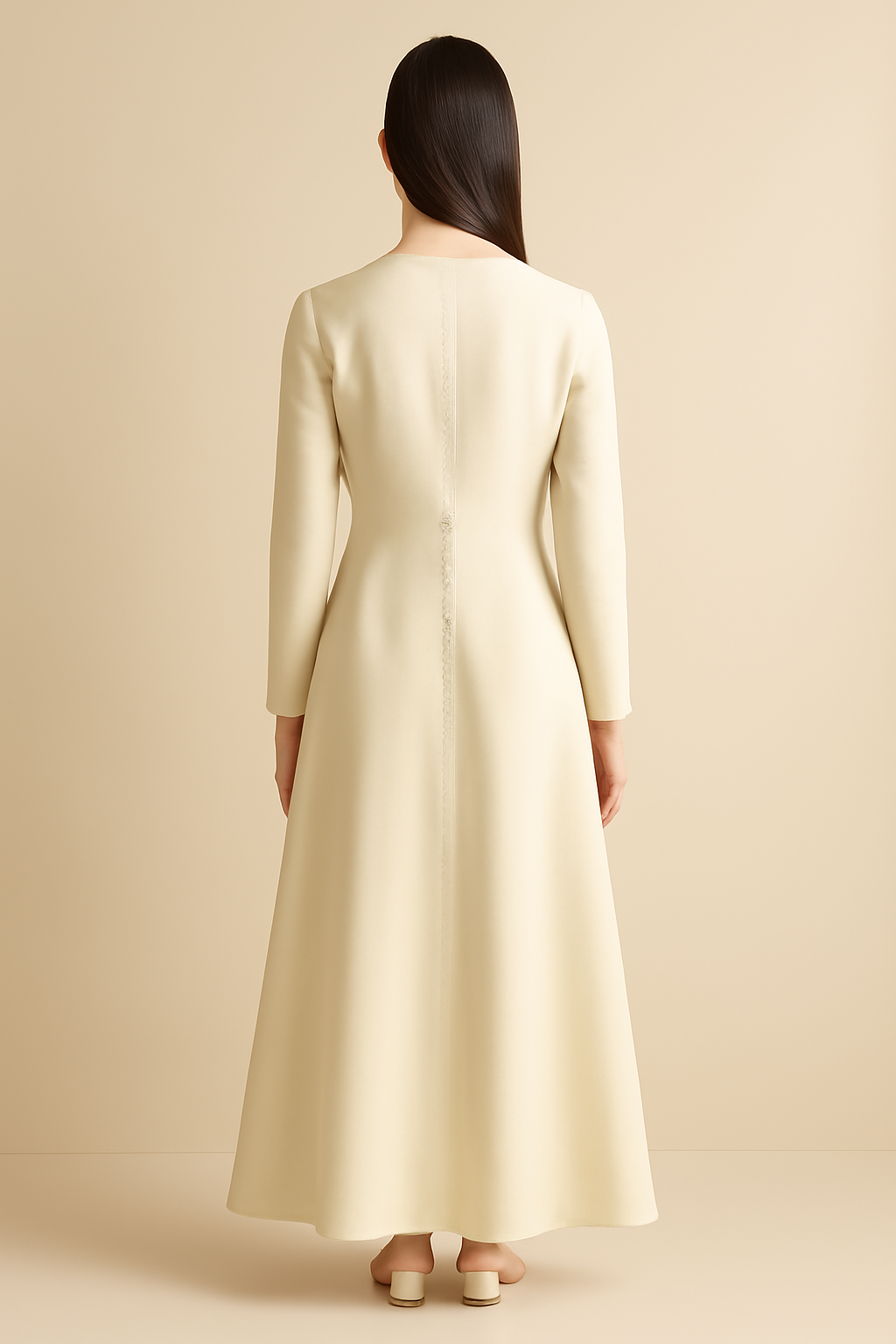 Ericeira V-Neck Organic Maxi Dress