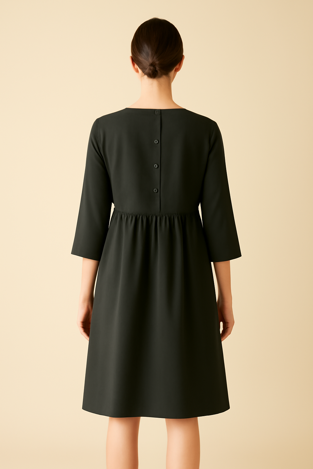 Ericeira V-Neck Tencel Relaxed Dress
