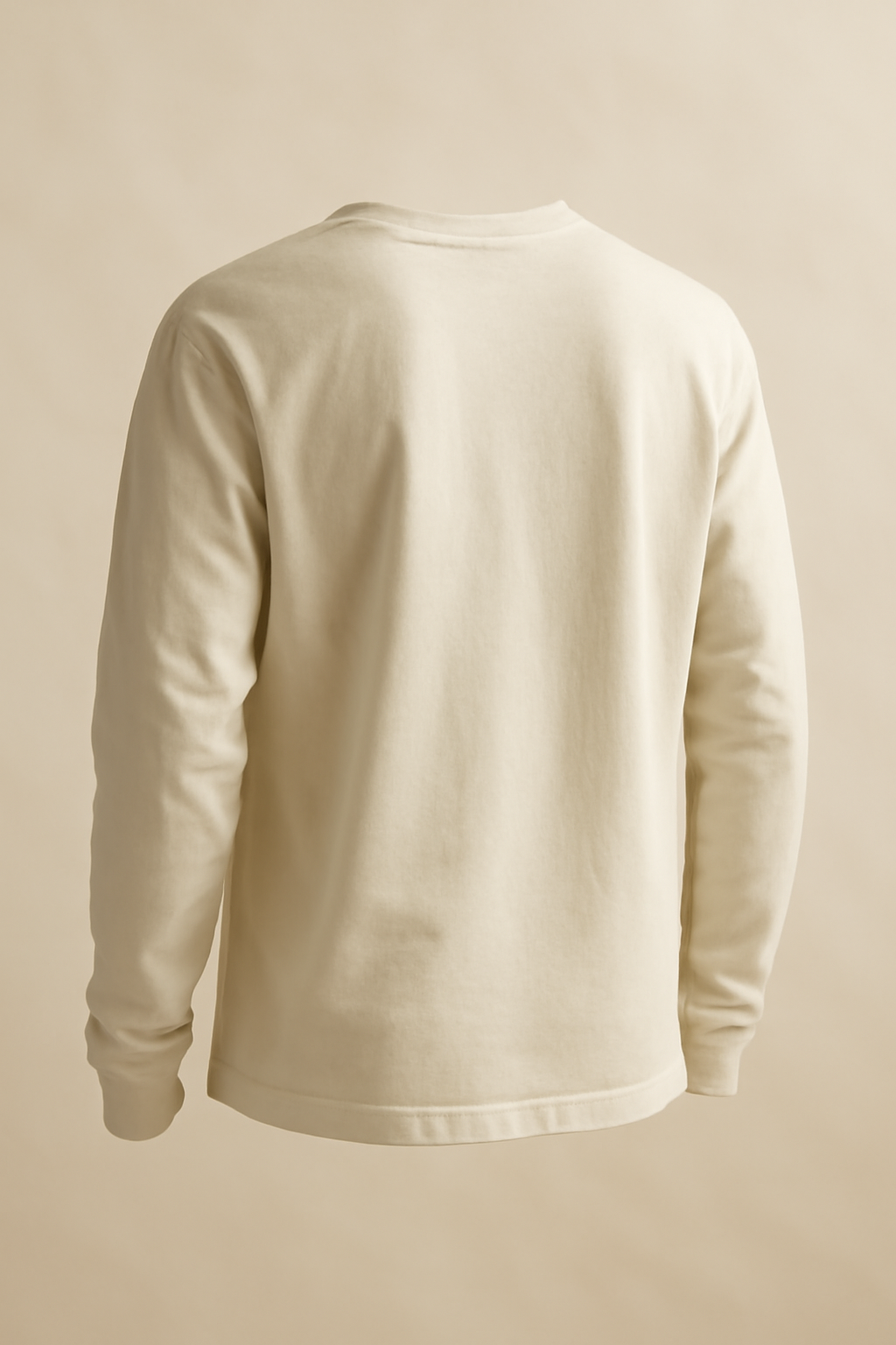 Harbor Band-Collar Cotton Classic Shirt