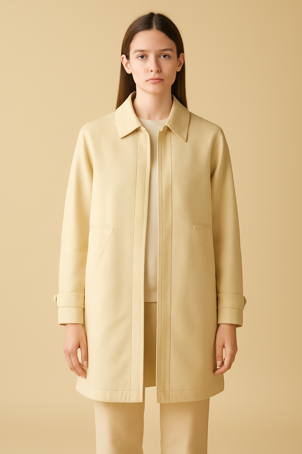 Harbor Belted Recycled Overcoat
