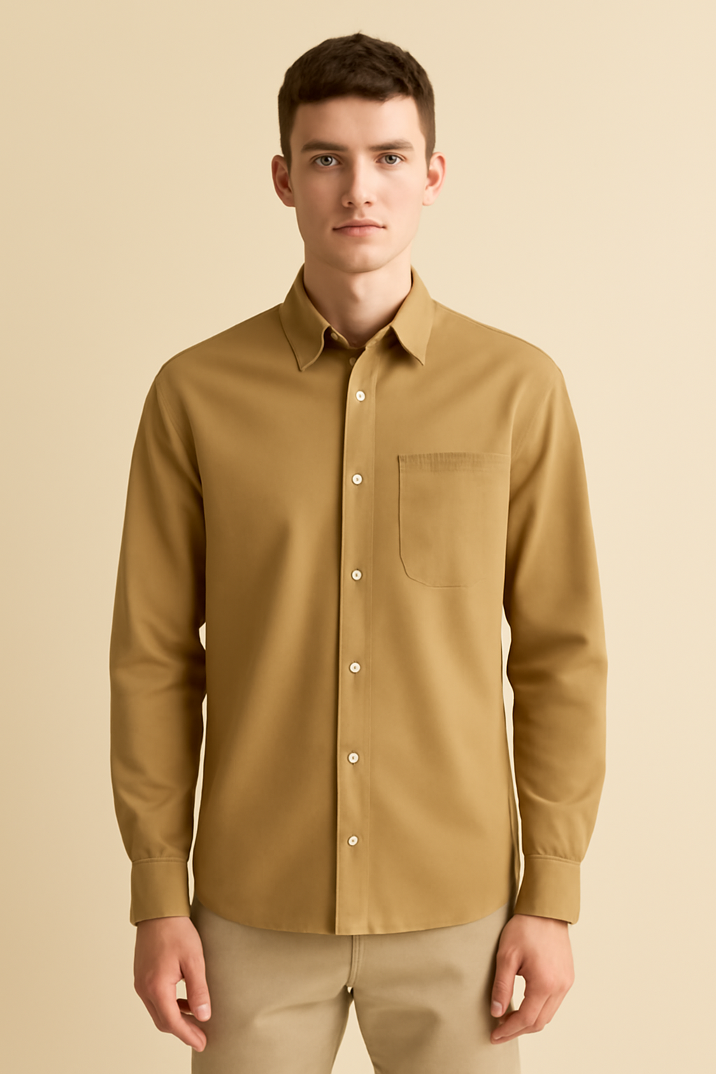 Harbor Button-Down Linen Everyday Shirt