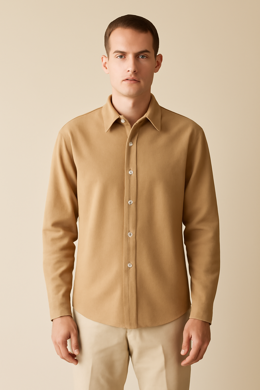 Harbor Button-Down Cotton Everyday Shirt