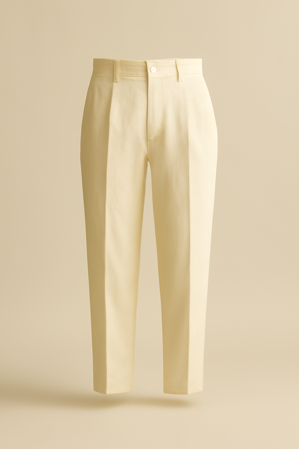 Harbor Drawstring Linen Tapered Trousers