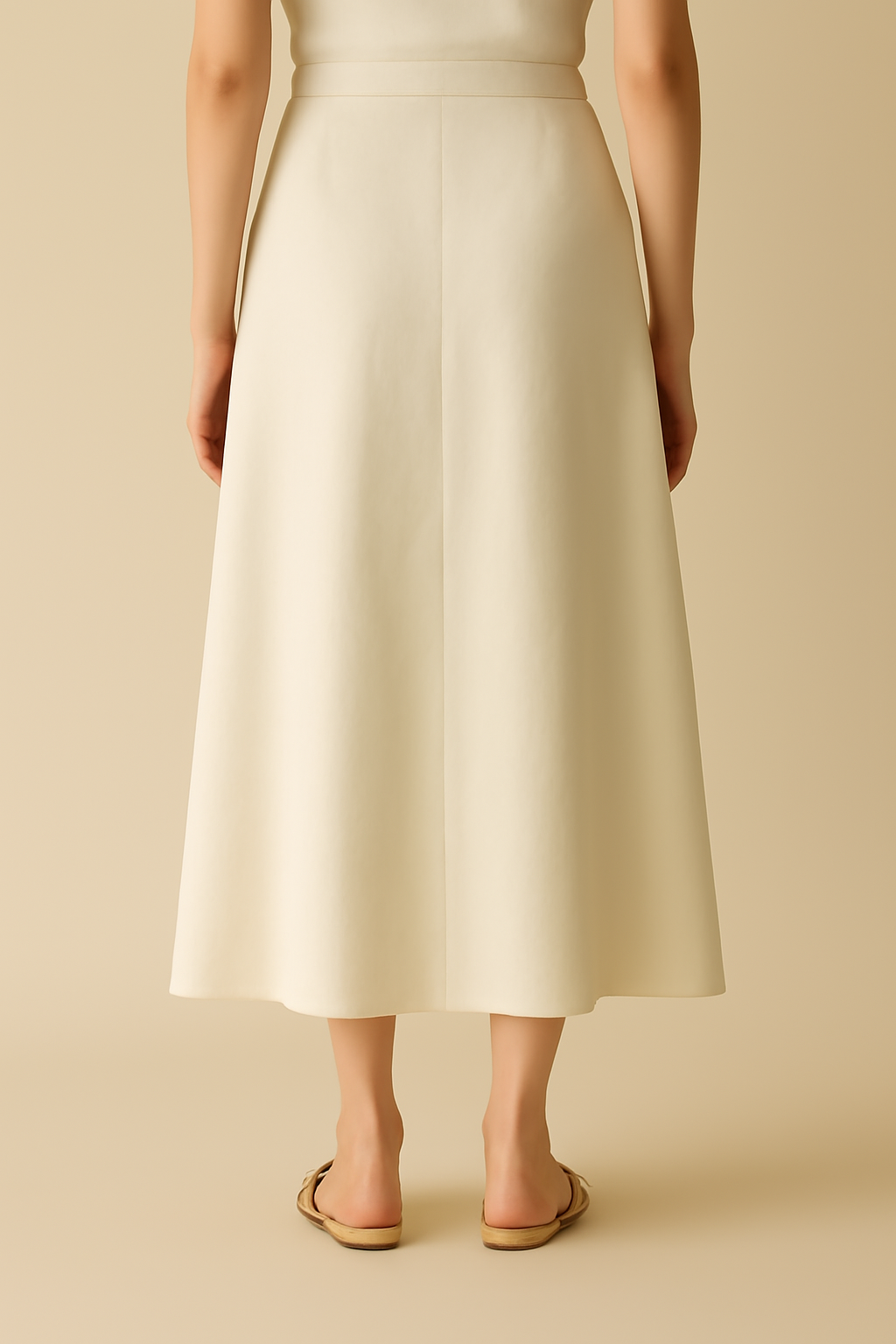 Harbor High-Waisted Linen Maxi Skirt