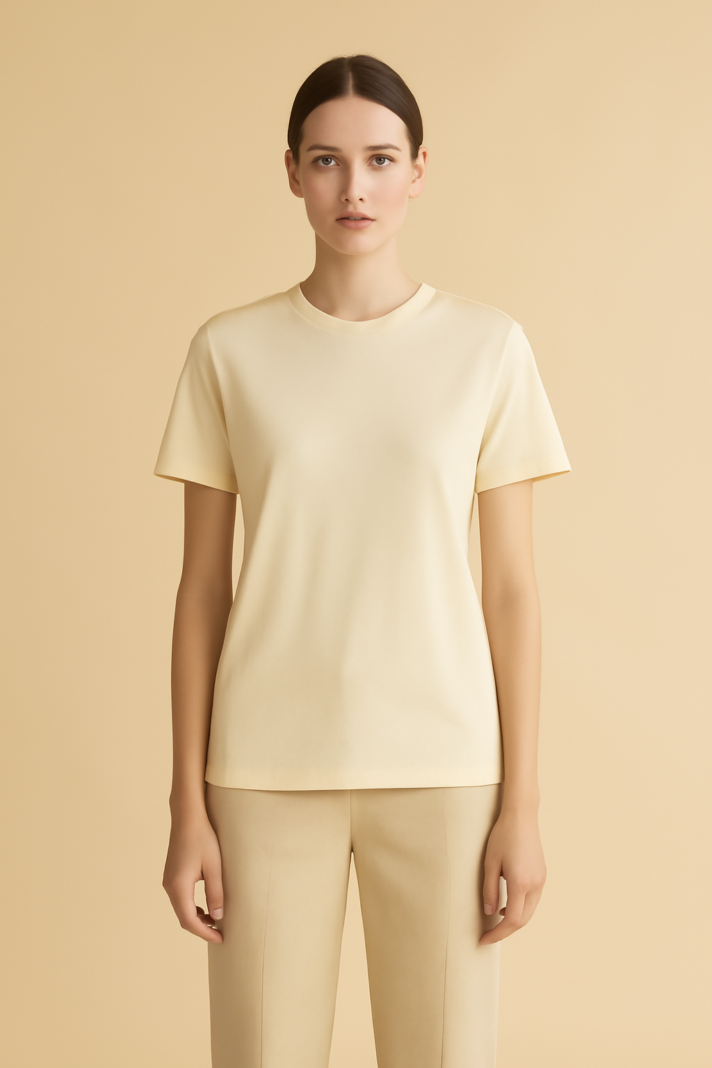 Harbor Relaxed Cotton Crewneck Tee