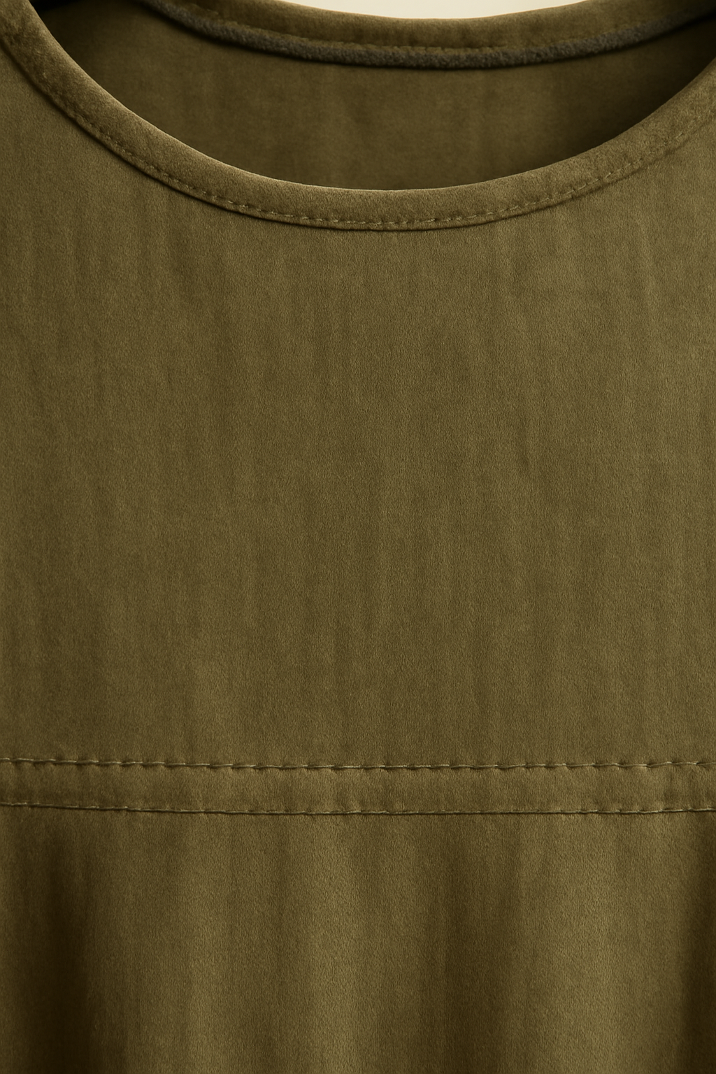 Harbor Round-Neck Linen Maxi Dress