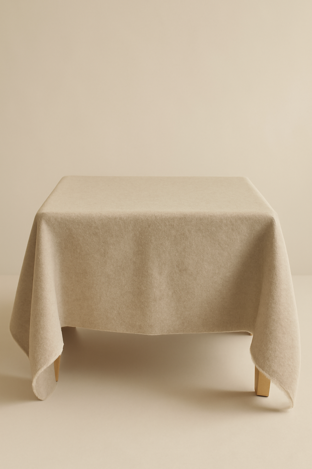Harbor Waffle Wool Tablecloth