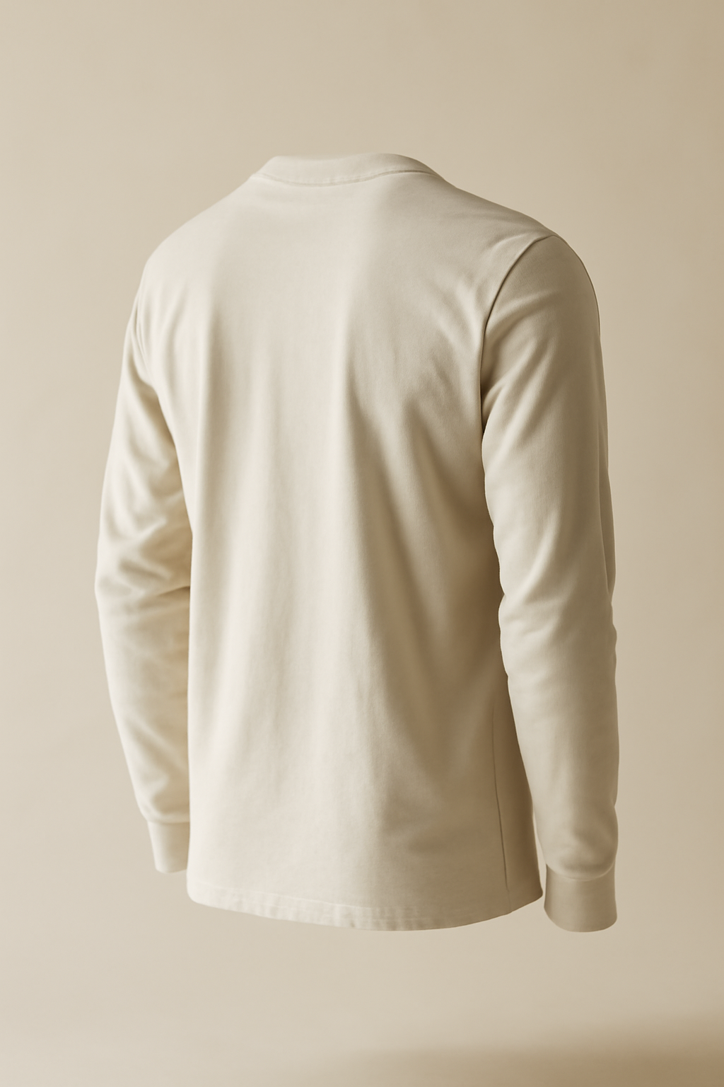 Levant Band-Collar Organic Everyday Shirt