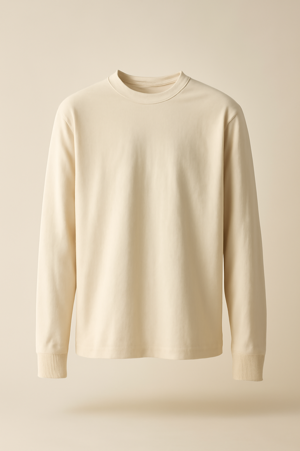 Levant Boxy Cotton Long-Sleeve Tee