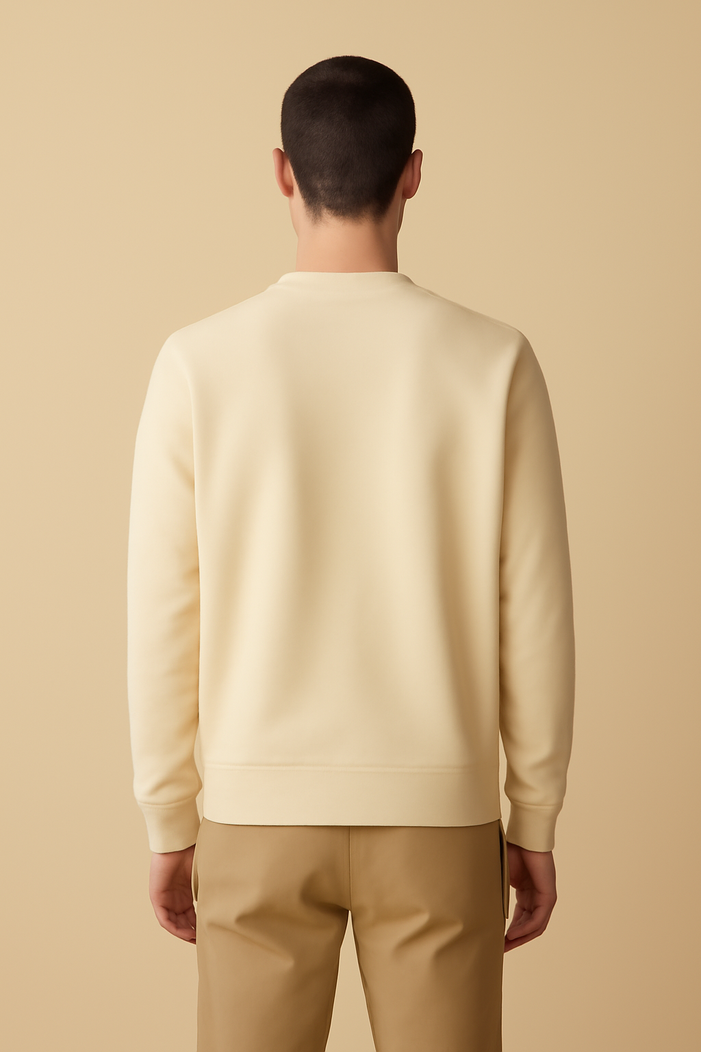 Levant Boxy Cotton Long-Sleeve Tee