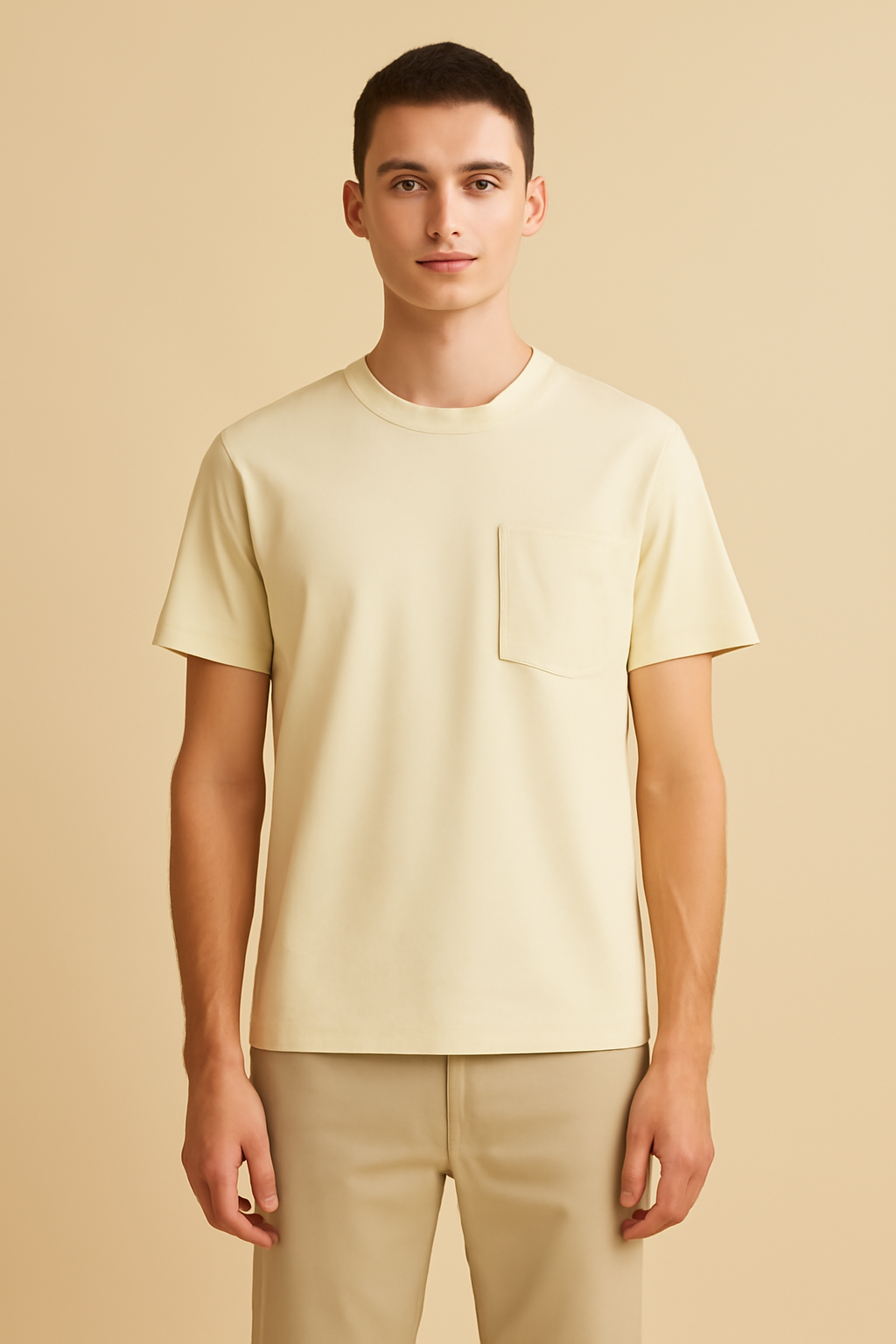 Levant Boxy Cotton Pocket Tee