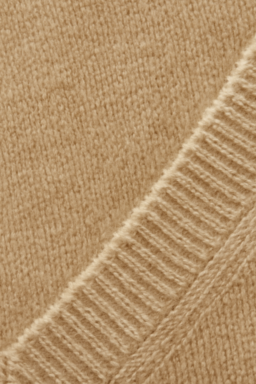 Levant Chunky Wool V-Neck Sweater