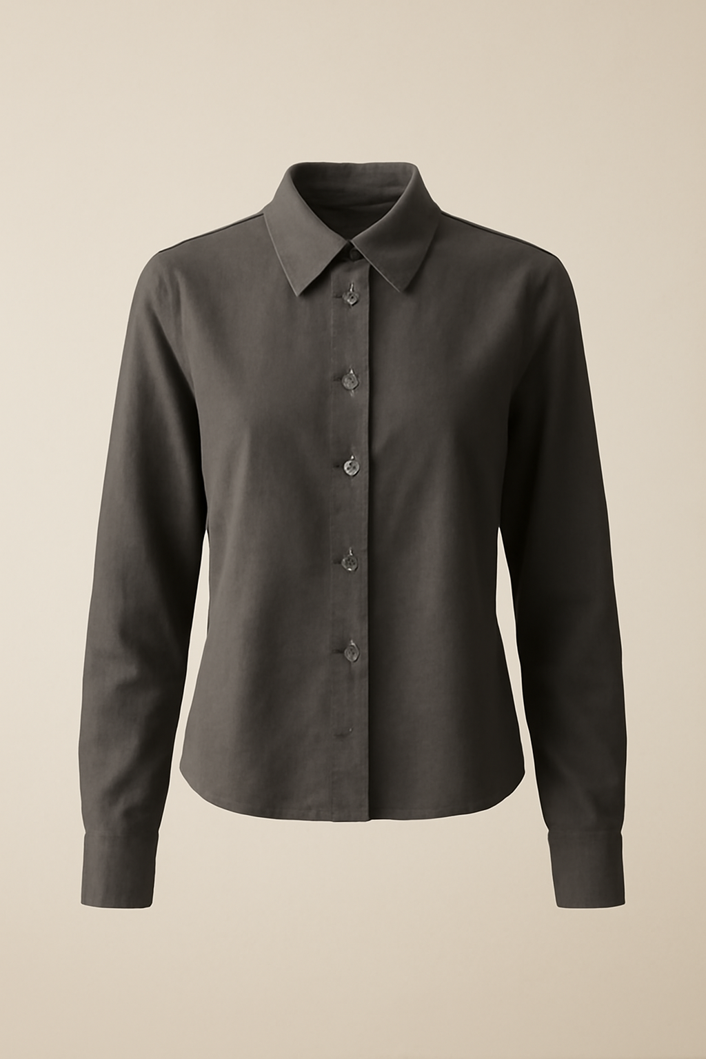 Levant Cropped Organic Classic Blouse