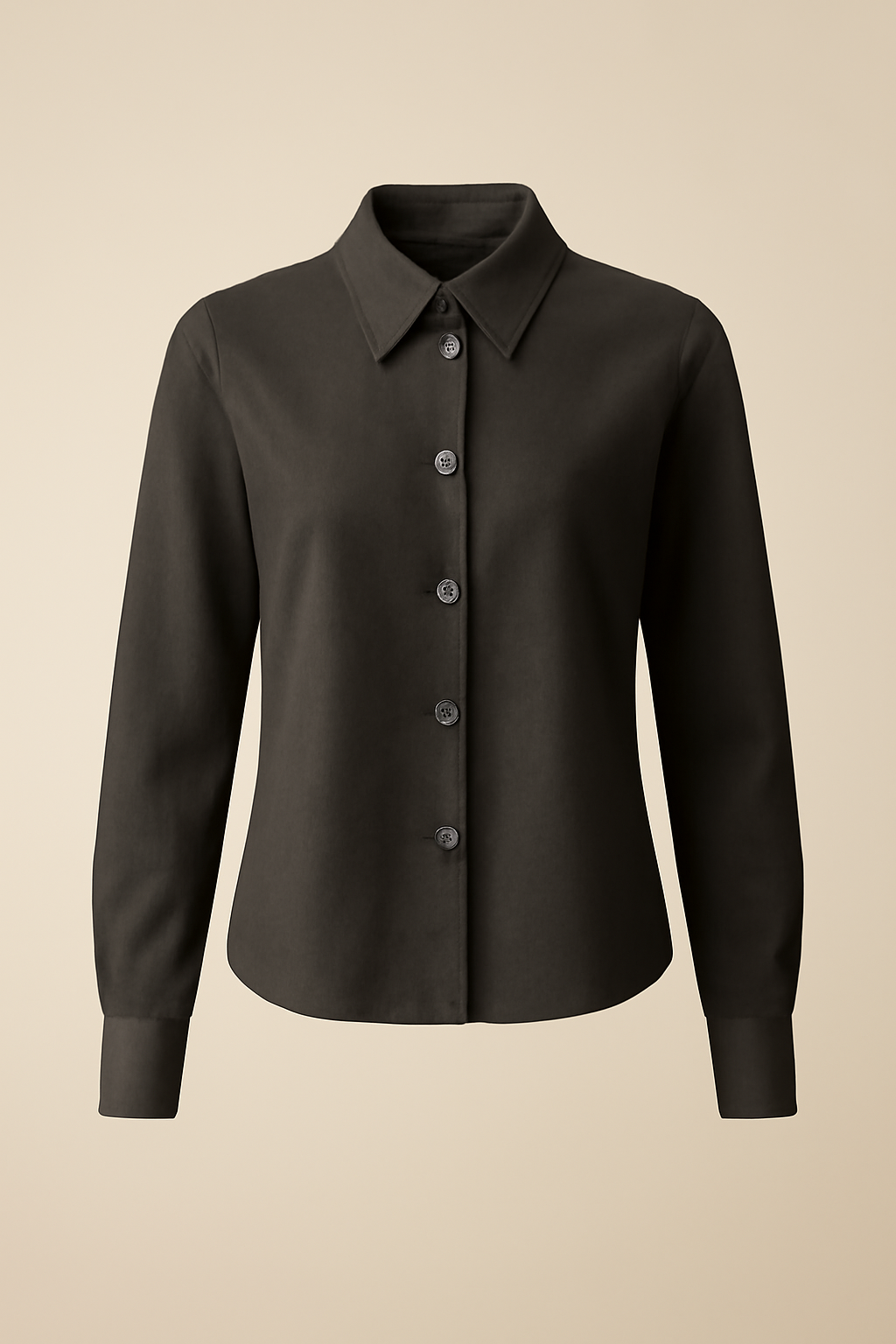 Levant Cropped Organic Classic Blouse