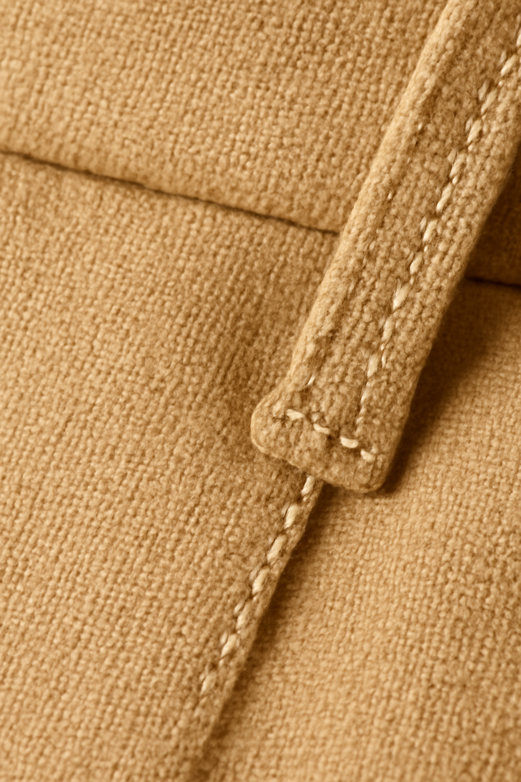 Levant Drawstring Raw Linen Tapered Trousers