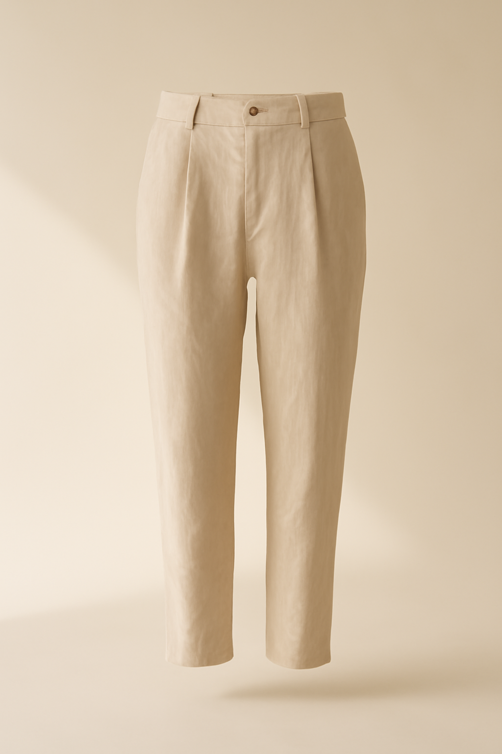 Levant Drawstring Linen Tapered Trousers