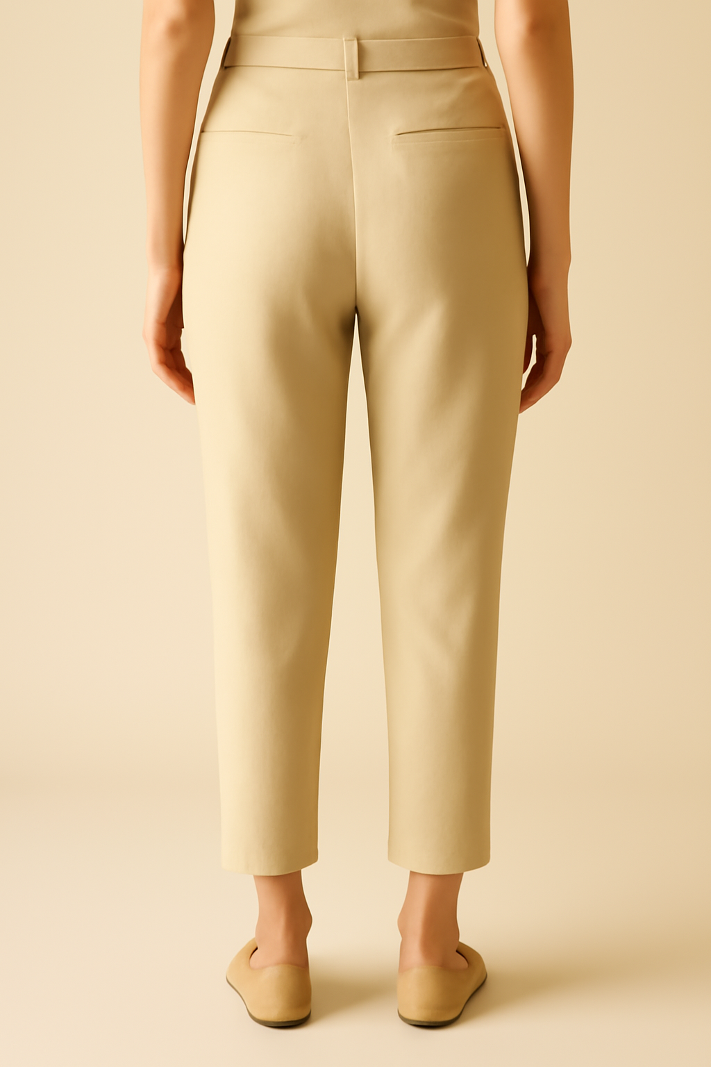 Levant Drawstring Linen Tapered Trousers