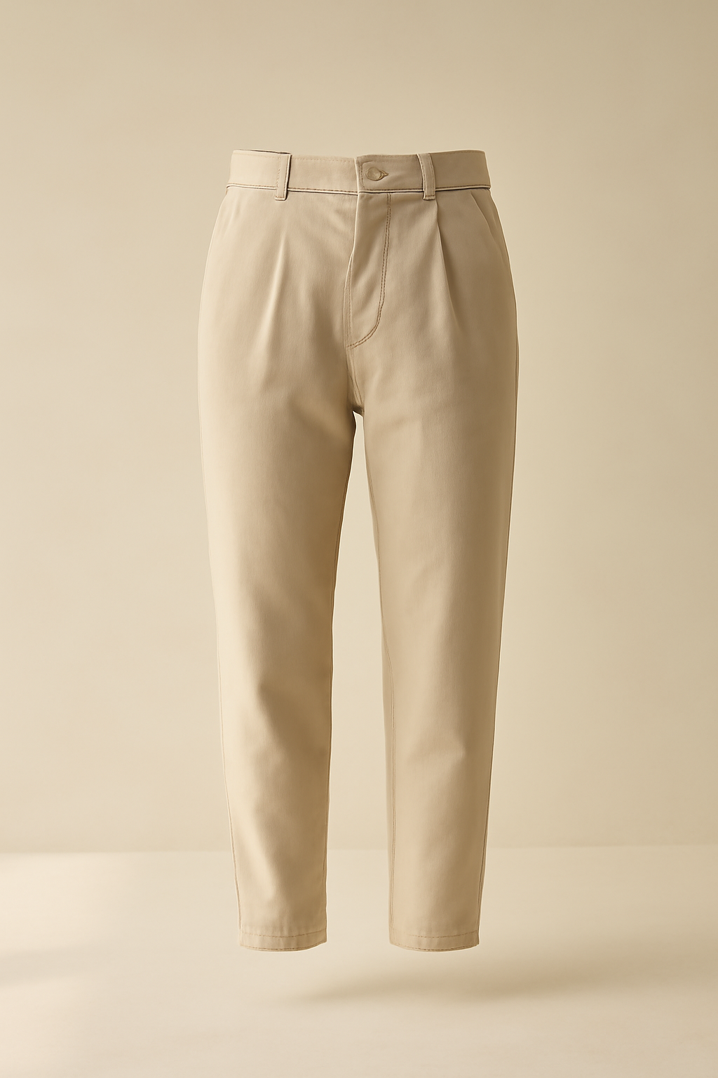 Levant Drawstring Washed Linen Tapered Trousers
