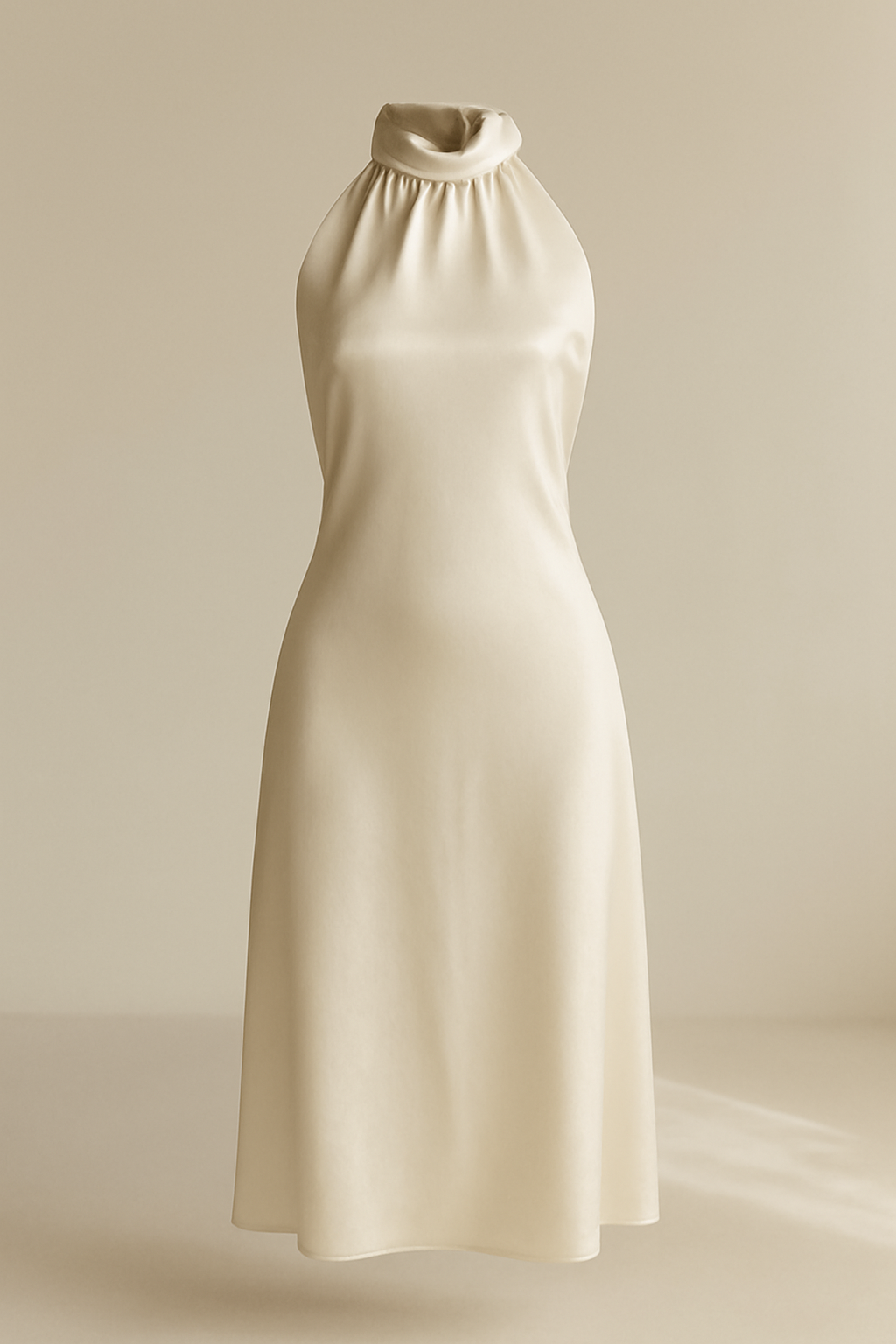 Levant Halterneck Viscose Maxi Dress