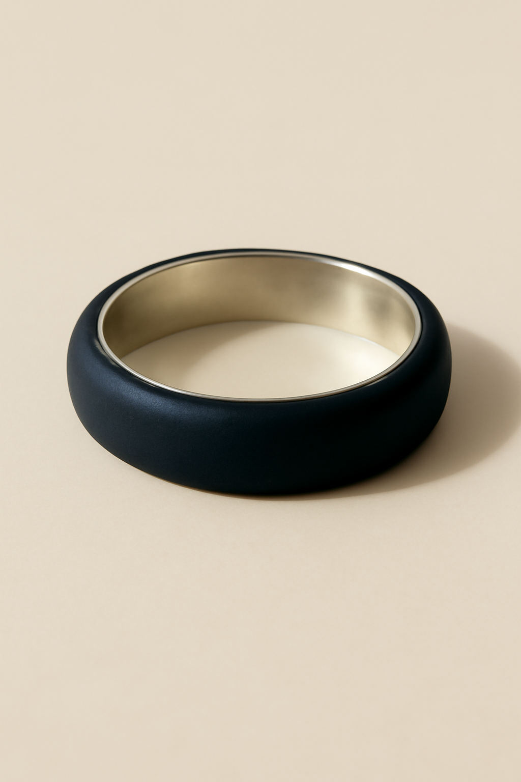 Levant Hammered Silver Ring