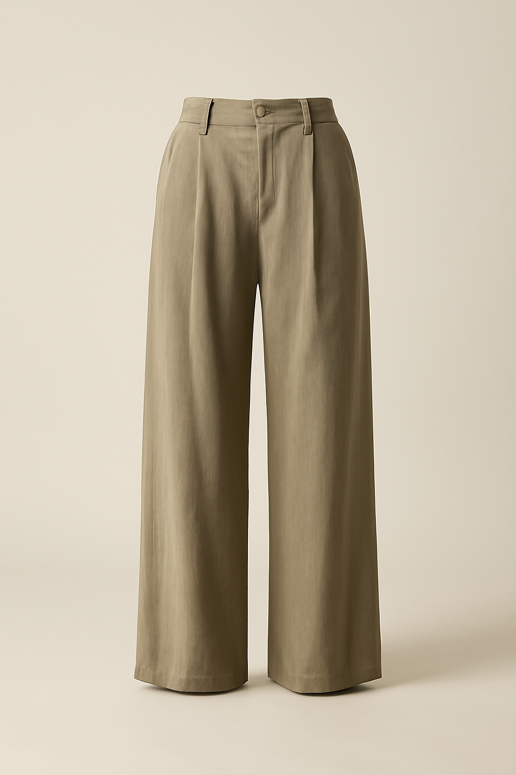 Levant High-Rise Linen Wide-Leg Trousers