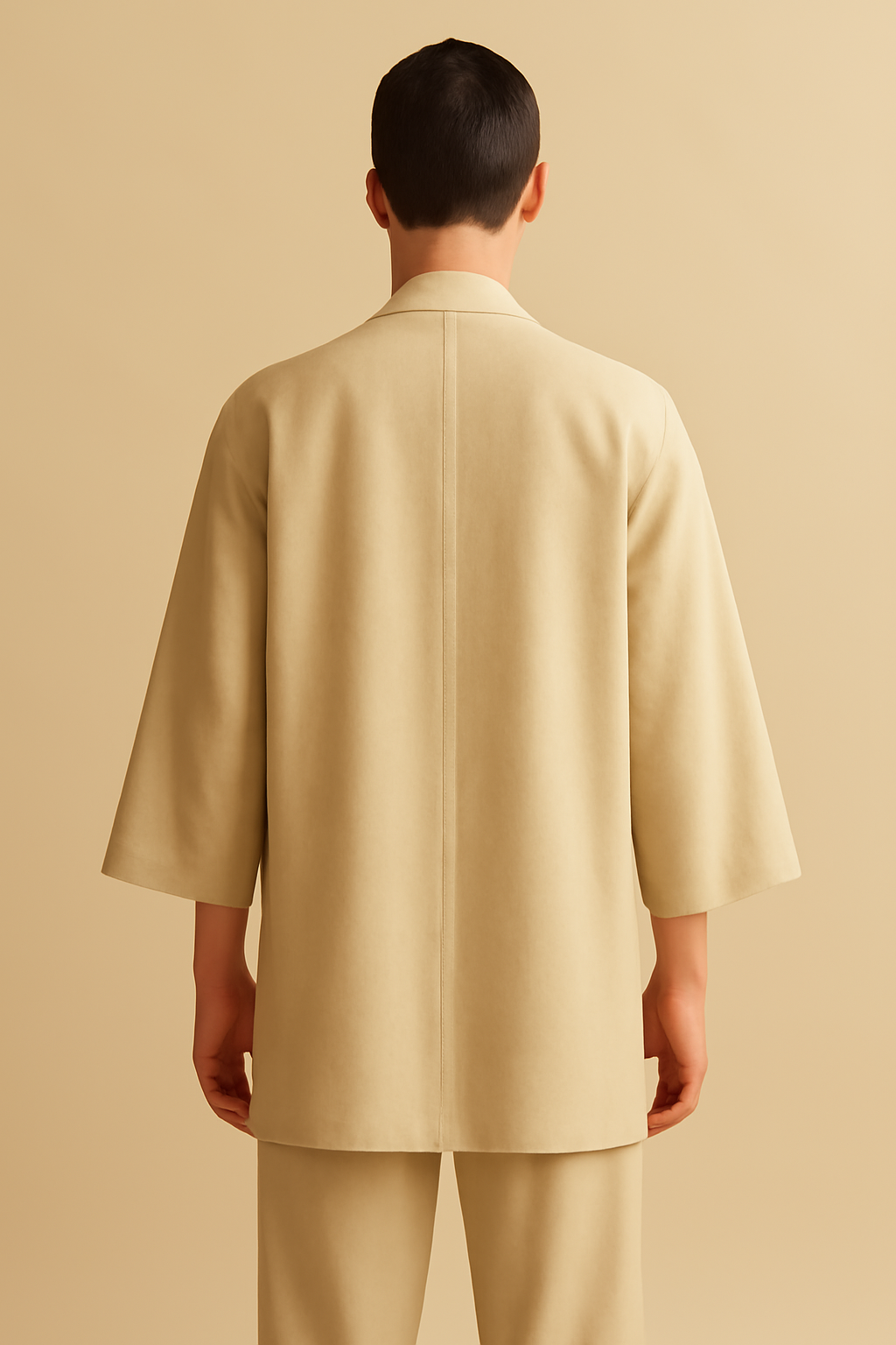 Levant Longline Linen Kimono Jacket