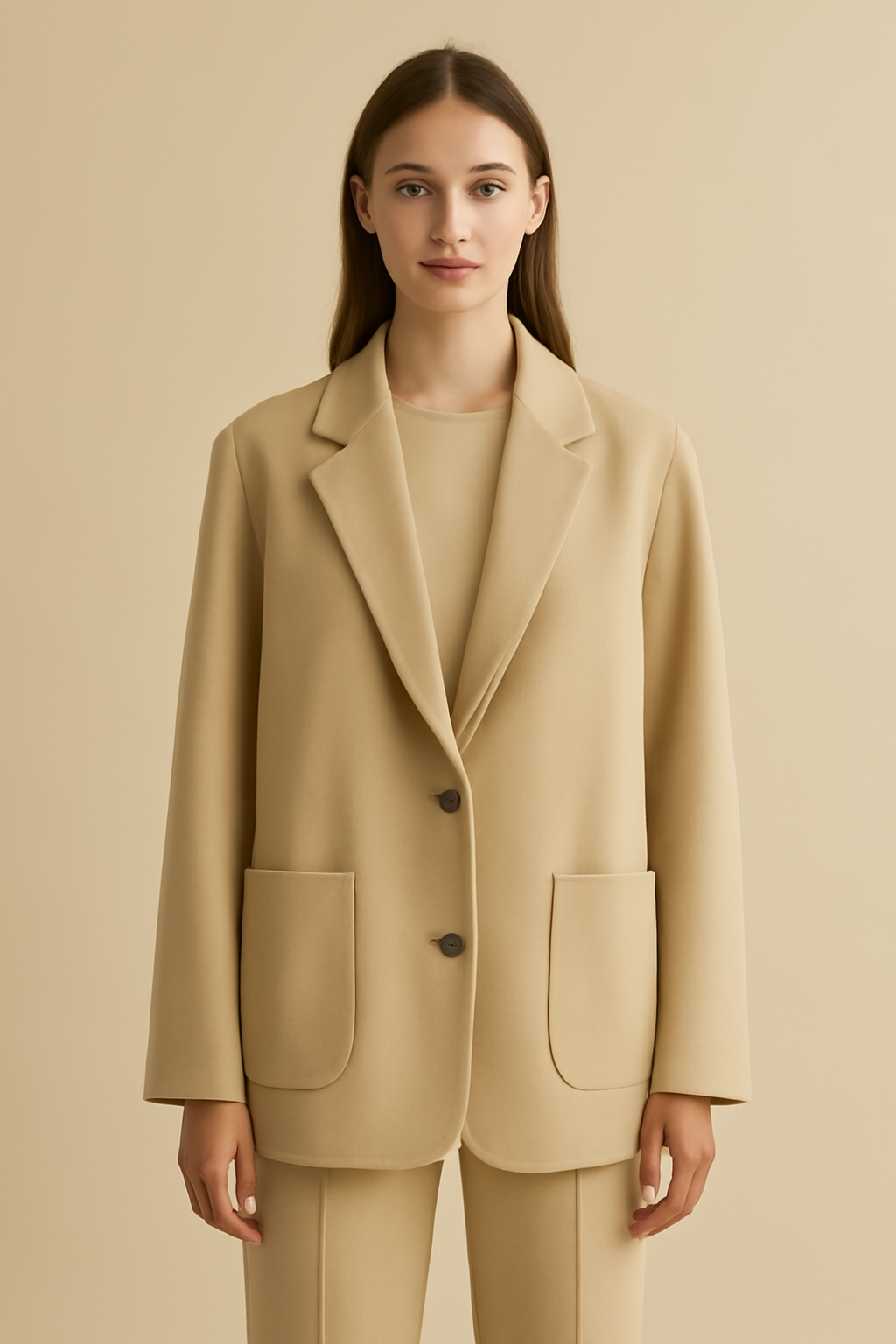 Levant Oversized Wool Blazer